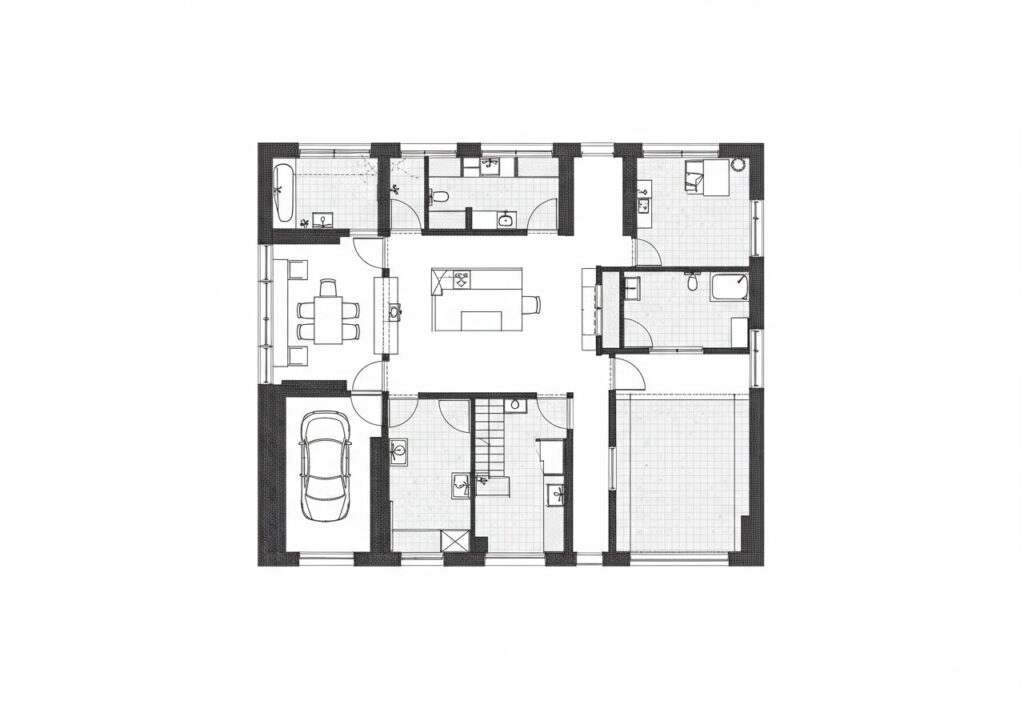 部屋の間取り図