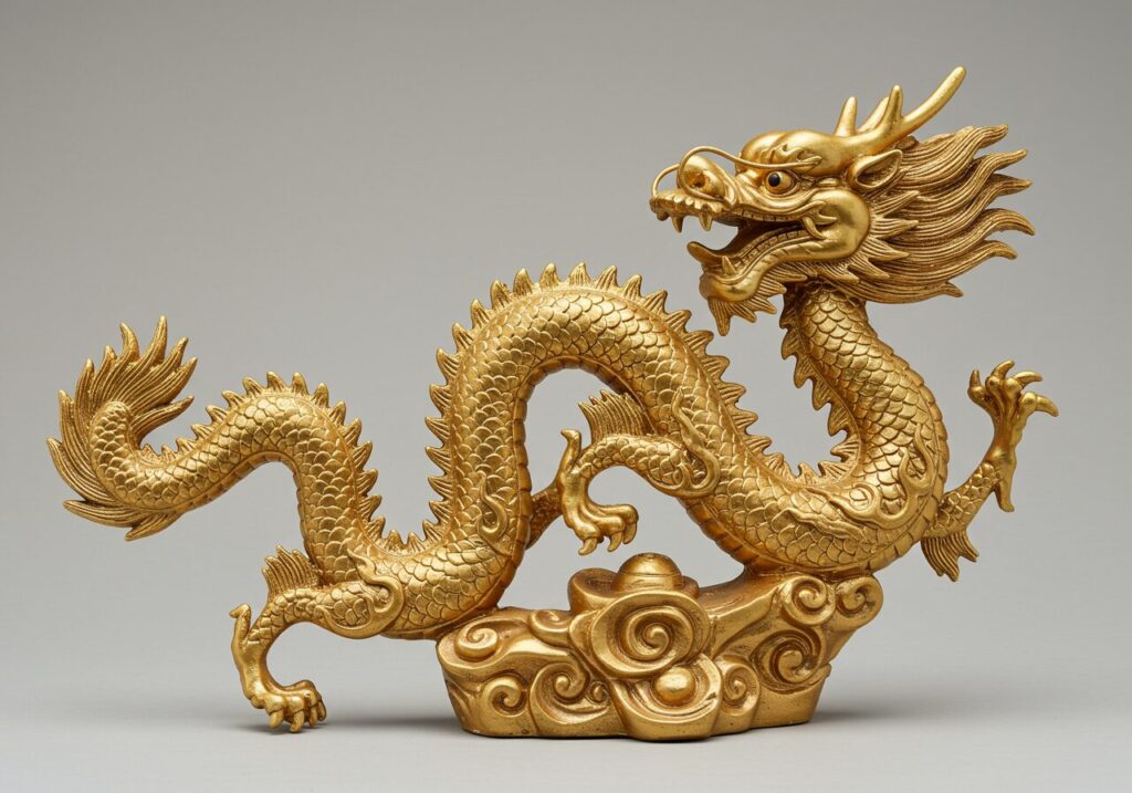 金色の龍